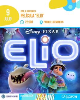 🎬 ¡Vuelve el Cine al Fresquito a Ogíjares!   
  
Disfruta de una noche de cine al aire libre con la proyección de "ELIO", una película para compar...