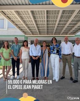 🏫 Seguimos mejorando nuestros centros educativos.  
  
La delegada territorial de Desarrollo Educativo y Formación Profesional y de Universidad, I...