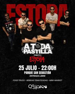 Este sábado 25 de julio tienes una cita con las canciones de Estopa de la mano del grupo "A Toda Pastilla". 🎸🎤  
  
A partir de las 22:00 horas, ...