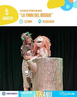 🐸  La Plaza Baja se convertirá en un gran escenario para los más pequeños el miércoles 5 de agosto.  
  
A partir de las 22:00 horas, la Plaza Baj...