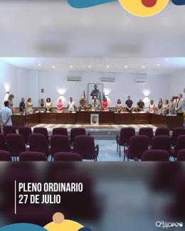 VÍDEO 📽️ | Os dejamos el vídeo del pleno ordinario celebrado el 27 de julio en el Ayuntamiento de Ogíjares: https://youtu.be/qj9tOZf2VJU  
  
#Ogij...