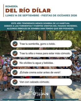 🎉 ¡Pronto nos vamos de romería al río Dílar!   
  
Un día de fiesta, tradición y convivencia en el que nuestros vecinos y vecinas lo pasamos en gr...