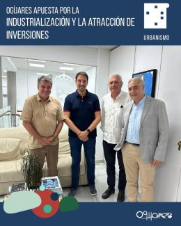 🏭 Ogíjares trabaja para impulsar su desarrollo industrial y atraer nuevas oportunidades.  
  
El Ayuntamiento ha recibido al Colegio Oficial de In...