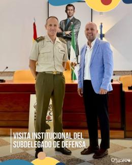 🏛️ Hoy hemos dado la bienvenida en Ogíjares al nuevo subdelegado de Defensa en Granada, el coronel D. Francisco Fernando González.  
  
Junto al al...