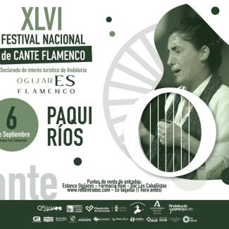 🎤 Paqui Ríos – Cante con alma malagueña  
  
La cantaora Paqui Ríos nació en Málaga y desde sus comienzos ha brillado con una voz profunda, llena ...