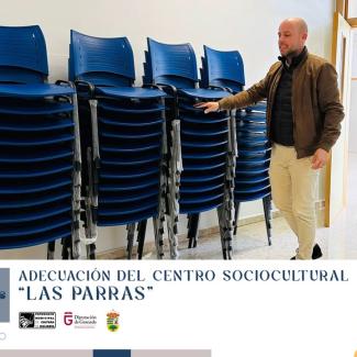 📢 Mejoras en el Centro Sociocultural “Las Parras”  
  
Desde el Ayuntamiento de Ogíjares, en colaboración con la Diputación de Granada, seguimos a...
