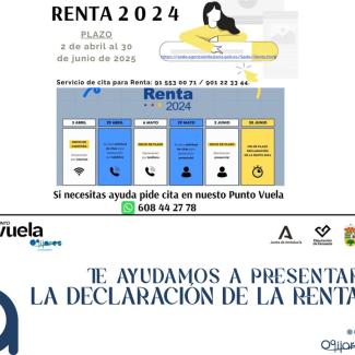 📢 ¿Necesitas ayuda con tu declaración de la renta? 📢  
  
En Punto Vuela Ogíjares te asesoramos y te ayudamos con la tramitación de tu declaració...