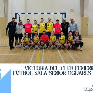 ⚽️ ¡Noche de victoria en Ogíjares!  
  
Nuestro equipo femenino senior de fútbol sala Ogíjares 89 se impuso en la Copa Diputación, venciendo al Iu...