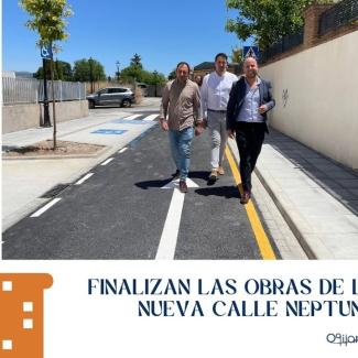 🏗️ Finalizan las obras de la nueva calle Neptuno en el barrio de Los Planetas  
  
🚧 Con una inversión de 70.000 €, esta vía conecta con la calle ...