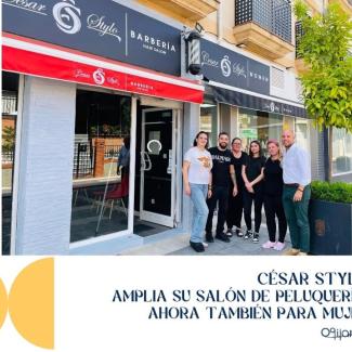 💇‍♀️💇🏽‍♂️ ¡CÉSAR STYLO crece y se renueva!  
  
Este joven emprendedor amplía su peluquería y suma servicios de peluquería femenina, apostando f...
