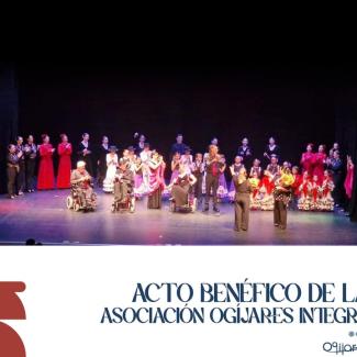 👏 Acto Benéfico de la asociación Ogijares Integra  
  
💃 Sobre el escenario, pudimos disfrutar de un maravilloso espectáculo de baile protagoniza...
