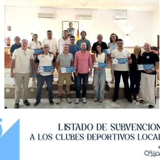 🏅 Subvenciones para los clubes deportivos locales de Ogíjares  
  
Desde el Ayuntamiento de Ogíjares seguimos impulsando el deporte local mediante...