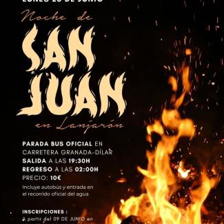 🔥 Noche de San Juan en Lanjarón   
  
💦 El lunes 23 de junio, disfrutaremos de una de las noches más refrescantes y divertidas del verano: La Noc...