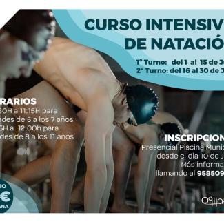 🏊‍♂️ Curso intensivo de natación  
  
Lanzamos una nueva edición de los cursos intensivos de natación, dirigidos a niñ@s de entre 5 y 11 años. Una...