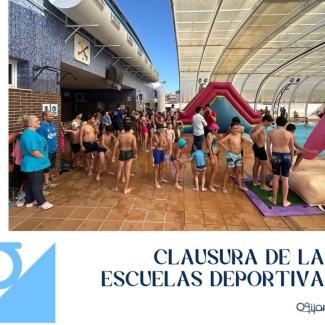 🎉 Celebramos la clausura de las Escuelas Deportivas Municipales con alegría y mucho deporte.  
  
👏 ¡Feliz verano a todos nuestros pequeños y peq...