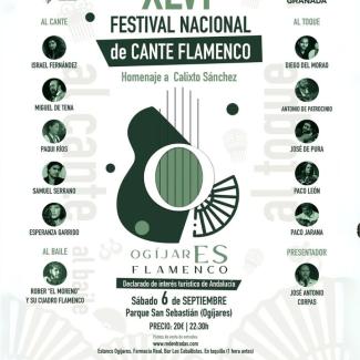 🎶 Queda poco tiempo para nuestro XLVI FESTIVAL NACIONAL DE CANTE FLAMENCO, una cita imprescindible declarada de Interés Turístico de Andalucía.  
...
