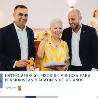 🏠 Ogíjares suma 24 nuevas viviendas rehabilitadas para mayores de 65 años  
  
Gracias a la Diputación de Granada y una inversión cercana a los 40...