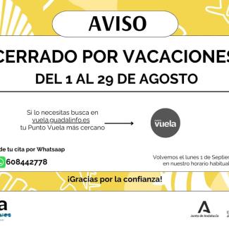 📌 AVISO:  
  
Punto Vuela se toma unos días de pausa para recargar energías y preparar todas las novedades que llegarán a partir de septiembre.  
...