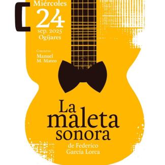🎶 La maleta sonora de Federico García Lorca 🎶    
  
🚨🚨 ¡¡HOY!! 🚨🚨  
  
📅 Disfrutaremos en Ogíjares de un espectáculo muy especial dentro de...