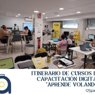 🚀 Cosas que pasan en nuestro Punto Vuela   
  
Esta semana hemos dado comienzo al itinerario de cursos de capacitación digital “Aprende Volando”, ...