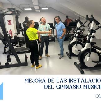 💪🏽🏋️‍♂️ El alcalde y el concejal de Deportes han visitado el Gimnasio Municipal de Ogíjares para comprobar de primera mano las mejoras que, de ma...