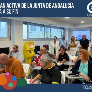 🙌 El Plan Activa de la Junta de Andalucía, dirigido a personas entre 45 y 65 años, llega a su fin.  
  
Queremos agradecer la implicación y el esf...