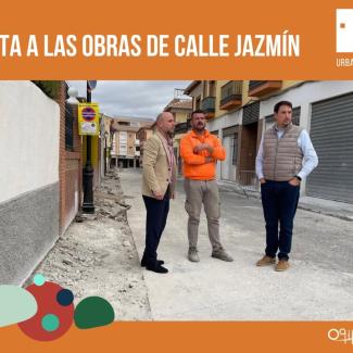 🚧 Visita a las obras de Calle Jazmín en Ogíjares 🌳  
  
El alcalde y el concejal de Urbanismo han visitado las obras que se están llevando a cabo...