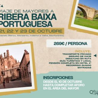 🧳 ¡Nos vamos de viaje con nuestros mayores! 🌅  
Desde el Área del Mayor del Ayuntamiento de Ogíjares promovemos una escapada inolvidable a Ribera...