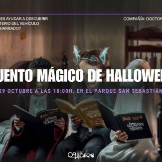 🎃 MIÉRCOLES 29 DE OCTUBRE – CUENTO MÁGICO DE HALLOWEEN 👻  
  
Prepárate para una tarde llena de misterio y diversión con Juanma Guillo, la momia ...