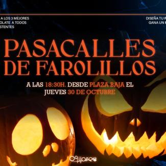 🕯️ ¡¡HOY!! – FIESTA DE LOS FAROLES DE TODOS LOS SANTOS 🎃  
  
Ogíjares celebra su tradicional Fiesta de los Santos con el encantador pasacalles de...