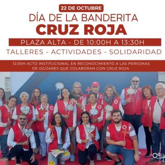 📣 ¡Llega el Día de la Banderita de Cruz Roja! ❤️  
  
Este miércoles 22 de octubre te esperamos en Plaza Alta, para vivir una mañana llena de soli...