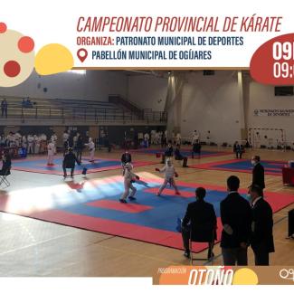 🥋 CAMPEONATO PROVINCIAL DE KÁRATE EN OGÍJARES 🥇  
  
Este domingo, el Pabellón Municipal de Ogíjares se convierte en el epicentro del kárate gran...