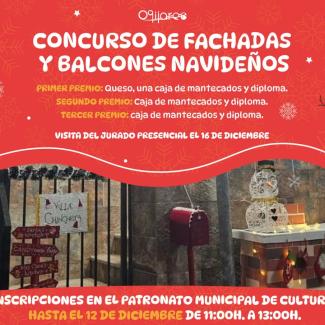 🏡🎅 Concurso de Fachadas y Balcones Navideños  
Ogíjares vuelve a iluminarse con la creatividad y la ilusión de nuestras familias. ¡Decora, partic...