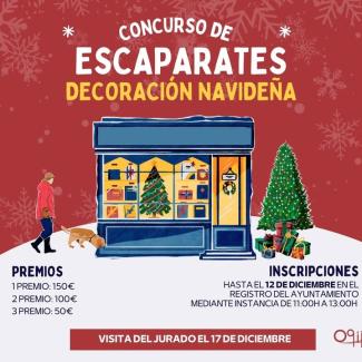 🛍️🎄 Concurso de Escaparates Navideños de Ogíjares  
  
¡La magia de la Navidad también se vive a través de nuestros comercios! 🌟✨ Te invitamos a...