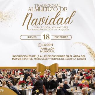 🎄 ¡Vuelve nuestra Fiesta de Navidad para Mayores! 💃🕺  
  
Un año más celebramos nuestra tradicional comida de convivencia, una jornada entrañabl...