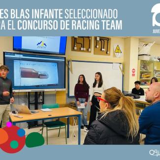 🚀 Nuestro IES Blas Infante ha sido seleccionado entre los 4 mejores centros de Andalucía para el concurso Racing Team. Con su maqueta “Zenith”, qu...