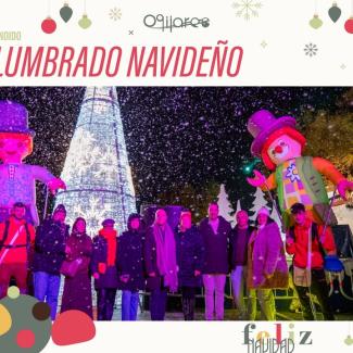 🎄✨ ¡Ogíjares ya brilla con luz propia!  
Ayer vivimos un encendido de Navidad mágico, con villancicos de nuestros colegios, nieve, globos, fuegos...