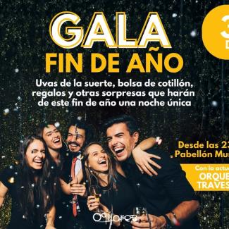 🎉✨ ¡Despide el año en grande!  
  
Uvas de la suerte, cotillón, regalos, sorpresas y un ambiente único para vivir la Nochevieja como nunca.  
  
...