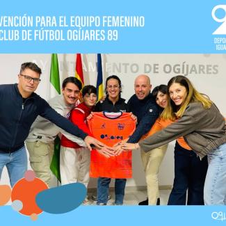 🤝⚽ Impulsando el fútbol femenino en Ogíjares ⚽🤝  
  
Hemos firmado un convenio con el Club de Fútbol Ogíjares 89 para subvencionar y potenciar ...
