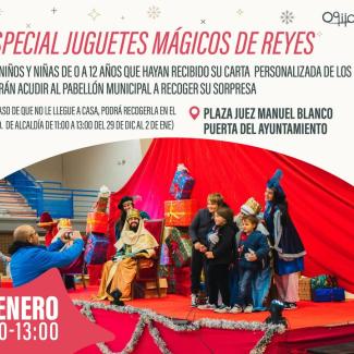 🎁✨ Todos los niños y niñas que recibieron su carta personalizada podrán recoger su sorpresa de Reyes.  
Un momento precioso para vivir la ilusión...