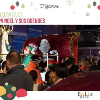 📸 ¡Magia en las calles de Ogíjares! La Cabalgata de Papá Noel y sus duendes ha recorrido nuestras calles, llenándolas de sonrisas. 🎄🦌  
  
Y no ...