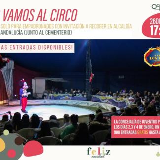 🎪✨¡ENTRADAS GRATIS DISPONIBLES!    
  
El circo “Continental” vuelve a Ogíjares con toda su magia, acrobacias y diversión para todas las edades. ...