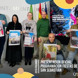 🎉 Presentación oficial del cartel de las Fiestas de San Sebastián 🎉  
  
El equipo de gobierno ha presentado hoy el cartel anunciador de una de l...