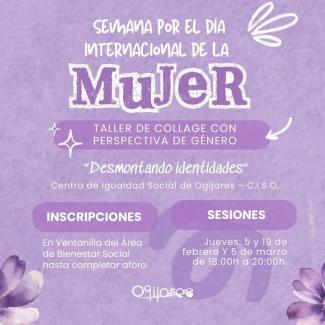 🎨✂️ Taller de Collage con Perspectiva de Género ✂️🎨  
“Desmontando identidades”  
  
Una propuesta creativa y reflexiva para cuestionar estereoti...