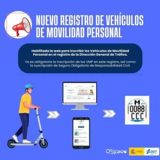 🚨 Atención vecinos de Ogíjares 🚨  
  
La Policía Local informa que ya está habilitada la web para inscribir los Vehículos de Movilidad Personal (...