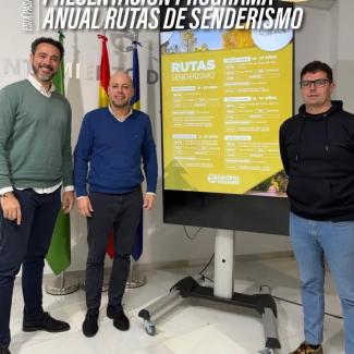 🥾🌿 Presentamos el Programa Anual de Rutas de Senderismo de Ogíjares  
  
El alcalde y la Concejalía de Deportes han dado a conocer la programació...