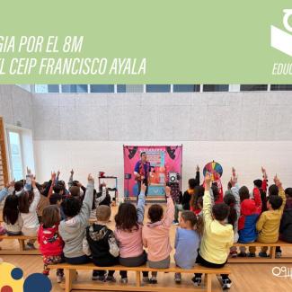 ✨ La magia llega al CEIP Francisco Ayala para promover la igualdad  
  
Dentro de las actividades organizadas por la Concejalía de Igualdad con mo...