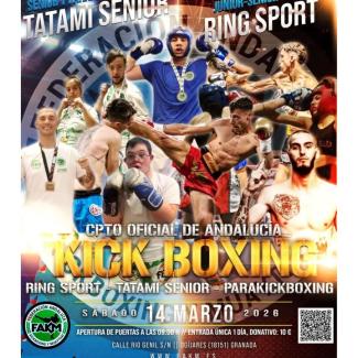 🥊🔥 Ogíjares acoge el Campeonato de Andalucía de Kickboxing y Muaythai 🔥🥊  
  
🚨 ¡¡HOY!! 🚨  
  
📅 Sábado 14 de marzo  
Categoría Junior  
🕘 ...