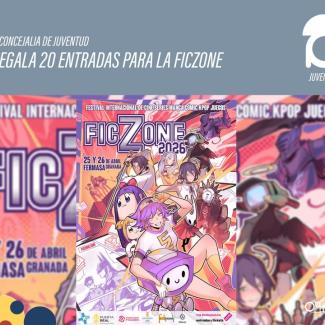 🎮✨ ¡Consigue tu entrada para FICZONE!  
  
La Concejalía de Juventud, junto con la Diputación de Granada, regalará 20 entradas para asistir el pr...