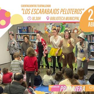 ¡¡HOY!!  
  
📚✨ Cuentos para disfrutar en familia  
  
Con motivo del Día del Libro, llega una sesión de cuentacuentos para los más pequeños, fom...